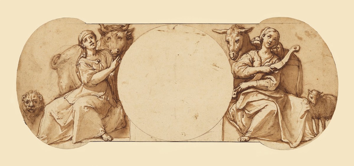 Allegories of Fortitude and Patience 1595