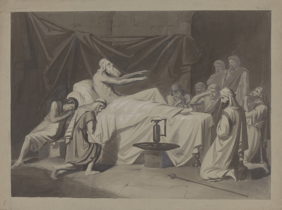 Jacob blesses Josephs sons 1855 1859