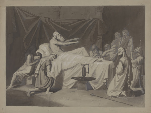 Jacob blesses Josephs sons 1855 1859