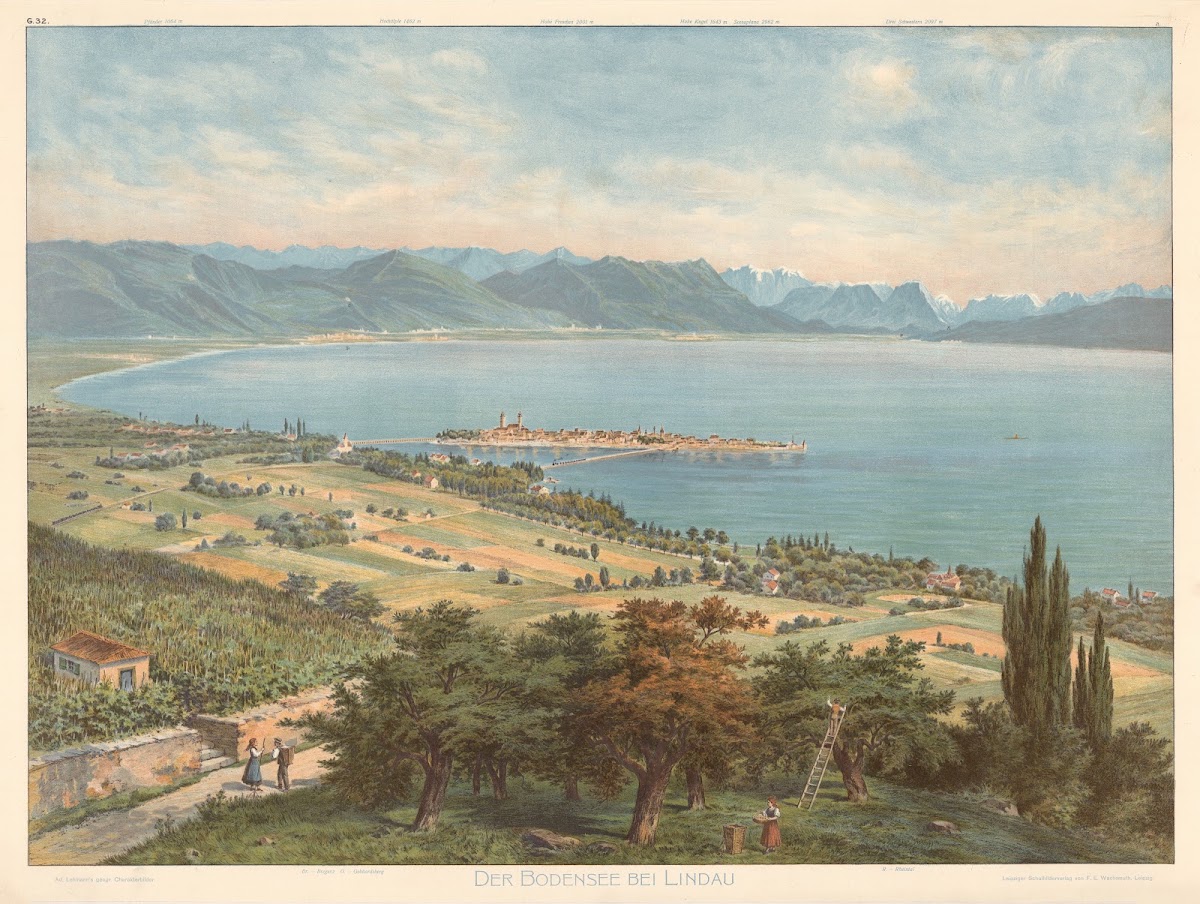 Der Bodensee bei Lindau