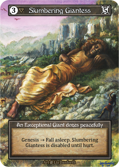 Slumbering Giantess