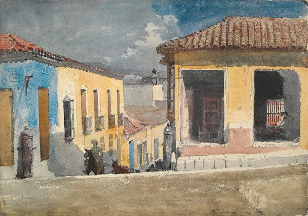 Santiago de Cuba StreetScene 1885