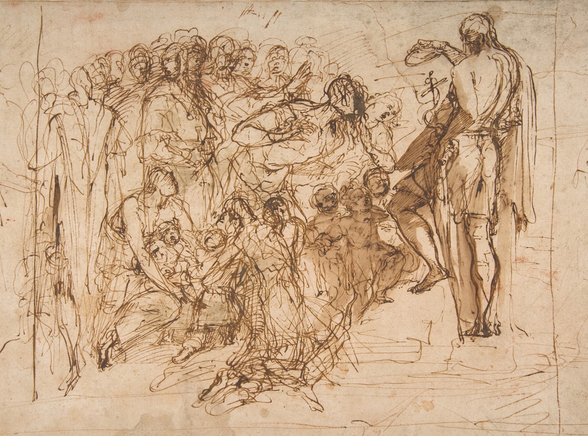 Saint John the Baptist Baptizing the Multitude 155456