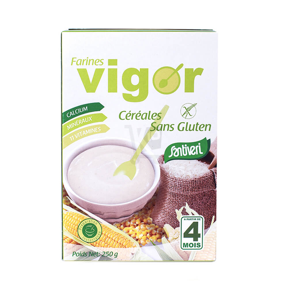 FARINE VIGOR CEREALES SANS GLUTEN 4MOIS