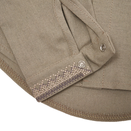 Сорочка вишиванка для хлопчика Класична р122 хакі