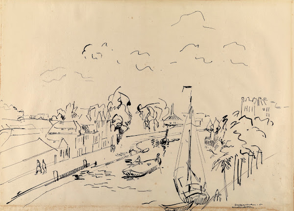 Kostverlorenvaart in Amsterdam 1915
