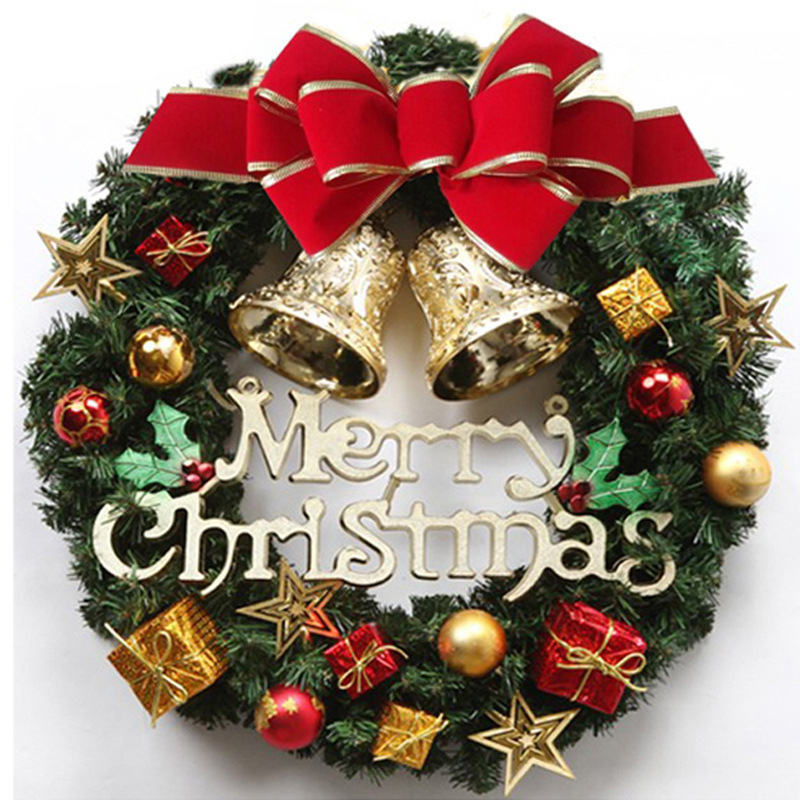 Christmas wreath made of PVC, 30 cm