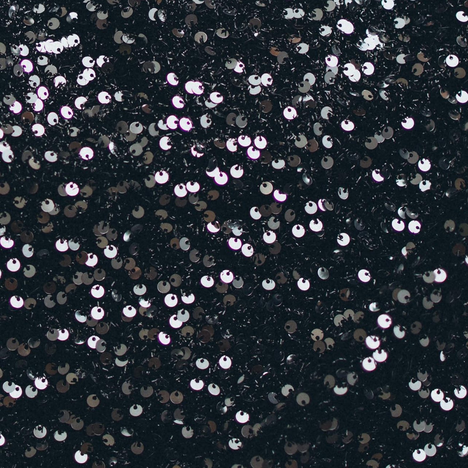 Download Black Sequin Fabric Texture Full HD iPhone