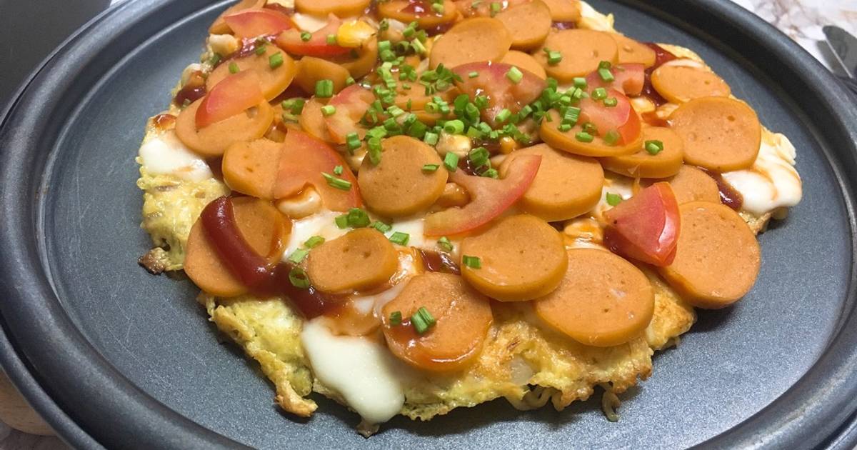 Pizza mì gói