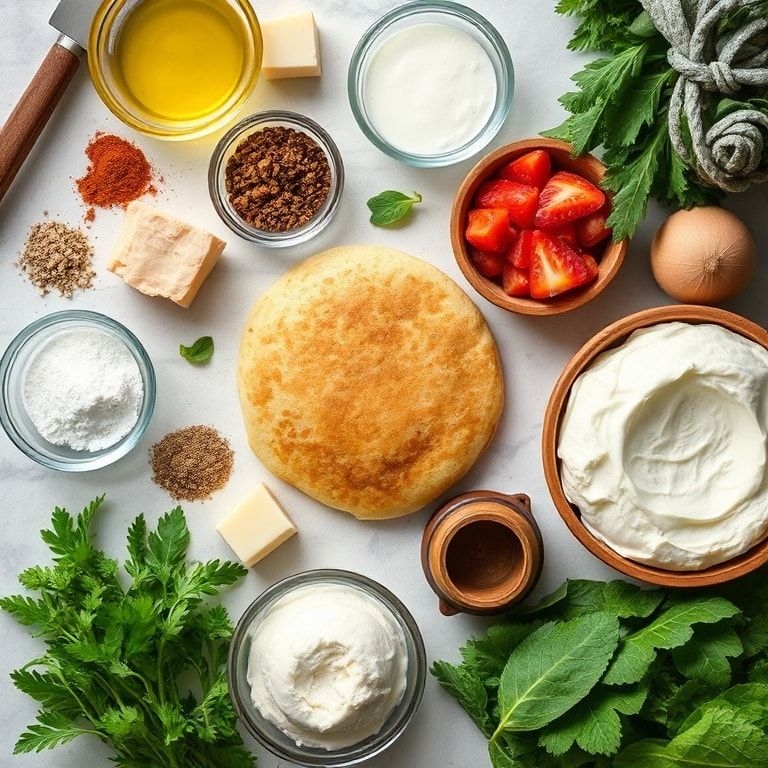 Ingredients for Flourless Quark Pancakes Ready in 5 Minutes – Quick & Fluffy Breakfast