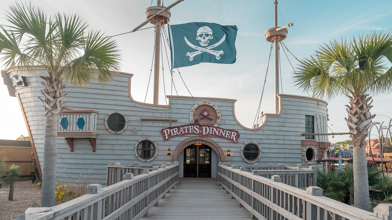 How Long Is Pirates Voyage Myrtle Beach Show?