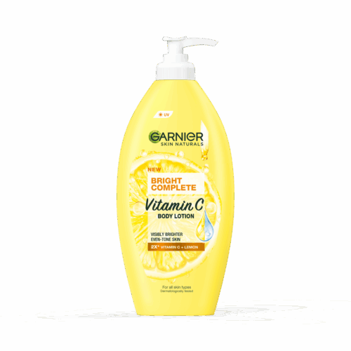 Garnier Bright Complete body serum lotion with Vitamin C + Lemon  400ml