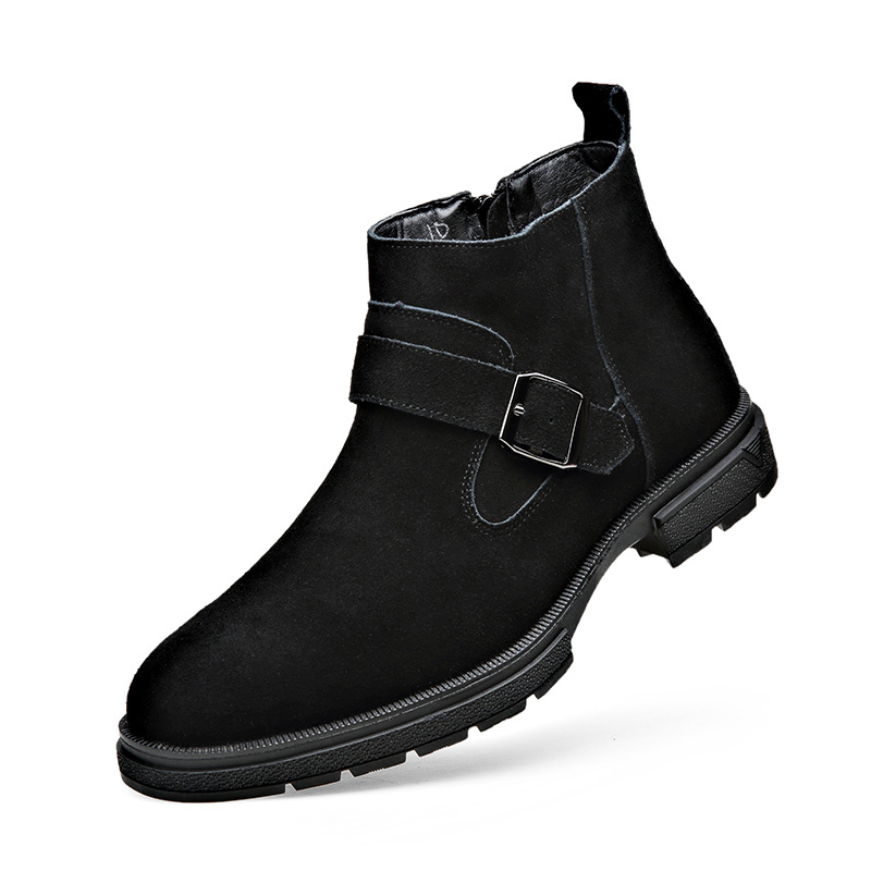 Men's Chelsea Boots, Genuine Leather, Lined