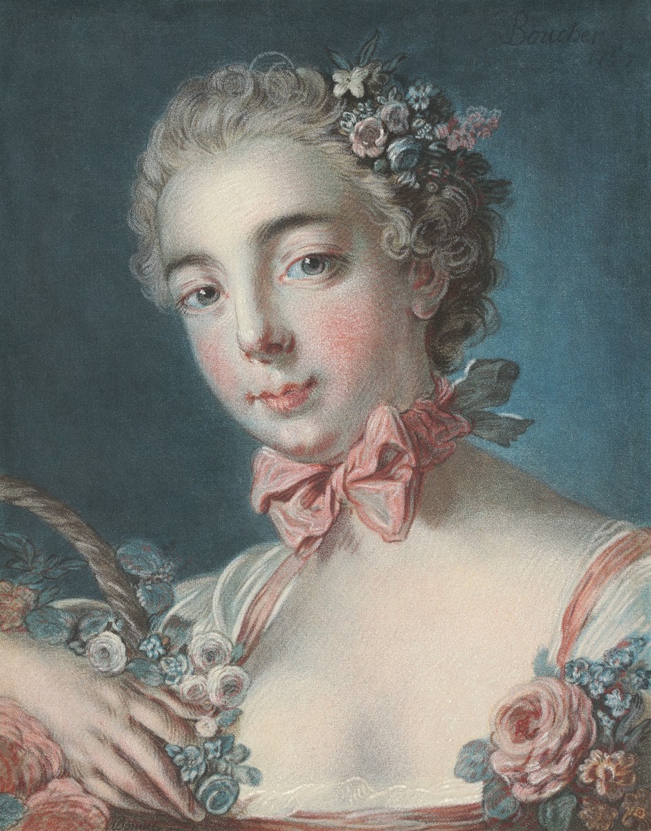 Tête De Flore Head Of Flora 1769