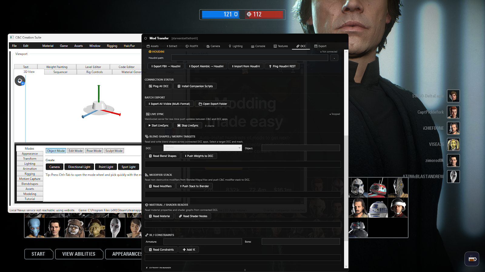 Mod Transfer Interface 21