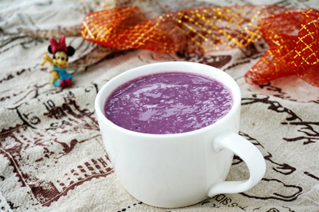 Súp Khoai Lang Nấm Tuyết Cho Trẻ Ăn Dặm