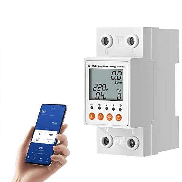 Antela Regleta Inteligente WiFi con Medidor de Consumo Eléctrico