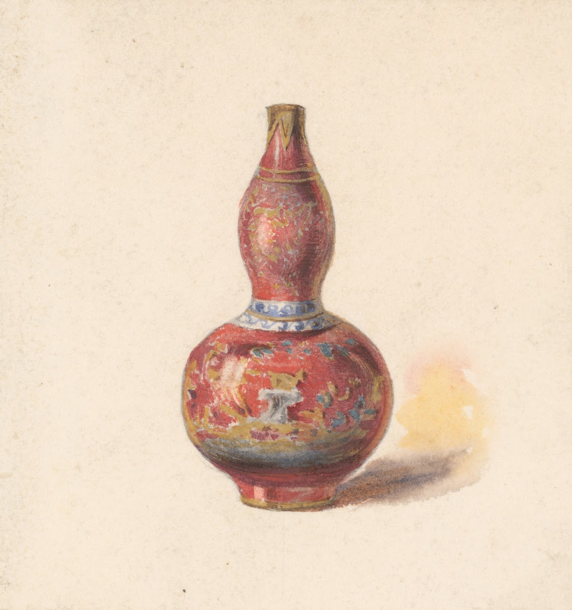 Vase with Red Base