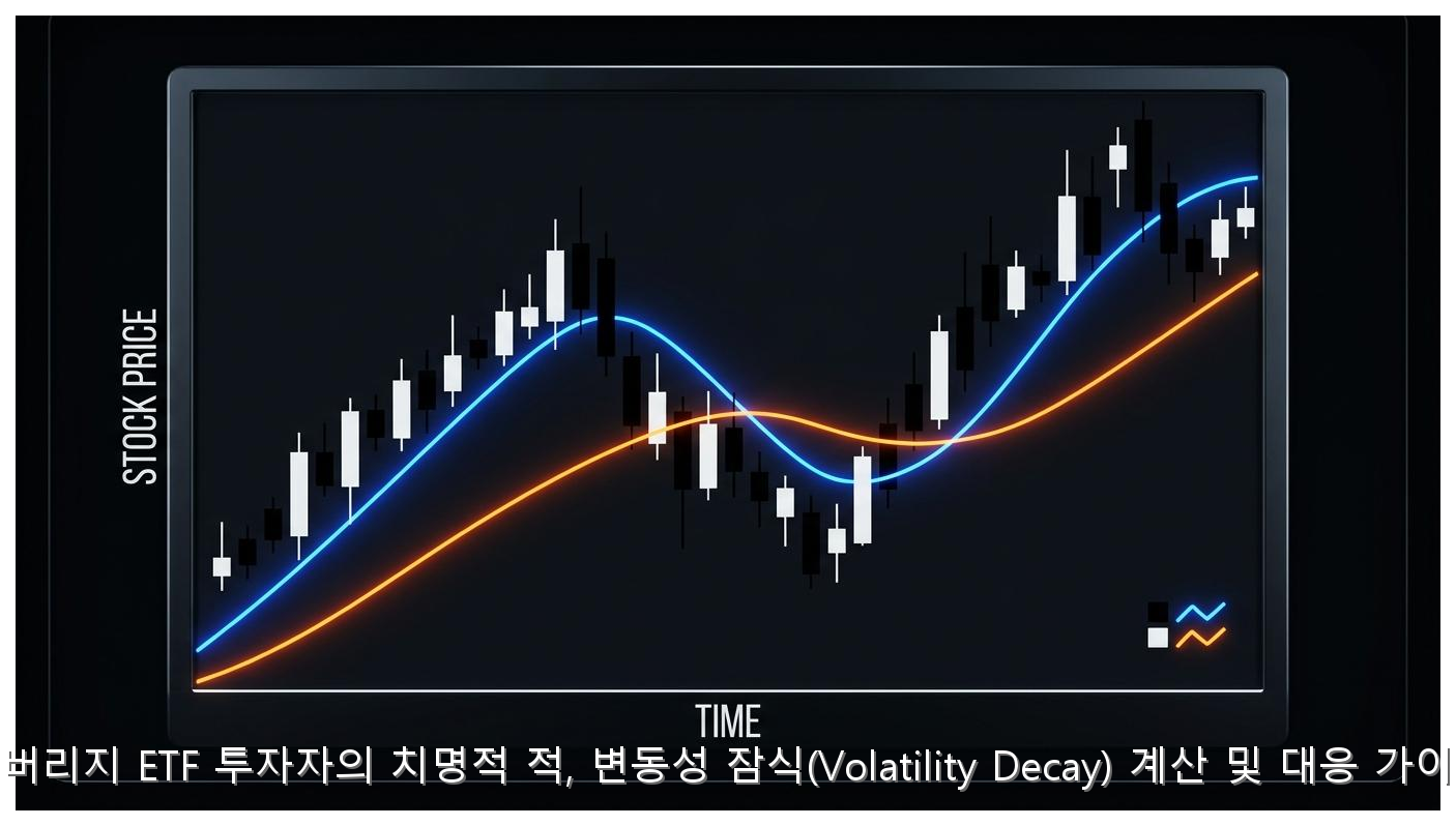 레버리지 ETF 투자자의 치명적 적, 변동성 잠식(Volatility Decay) 계산 및 대응 가이드 핵심 안내 및 분석 인포그래픽 (7)