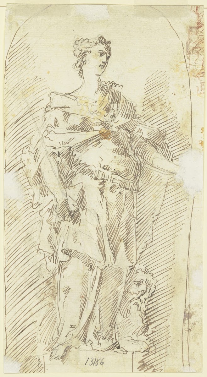 Allegorische Frauenfigur