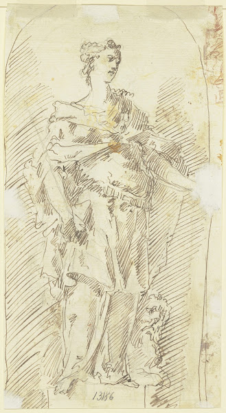 Allegorische Frauenfigur
