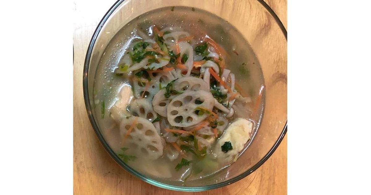 Canh củ sen