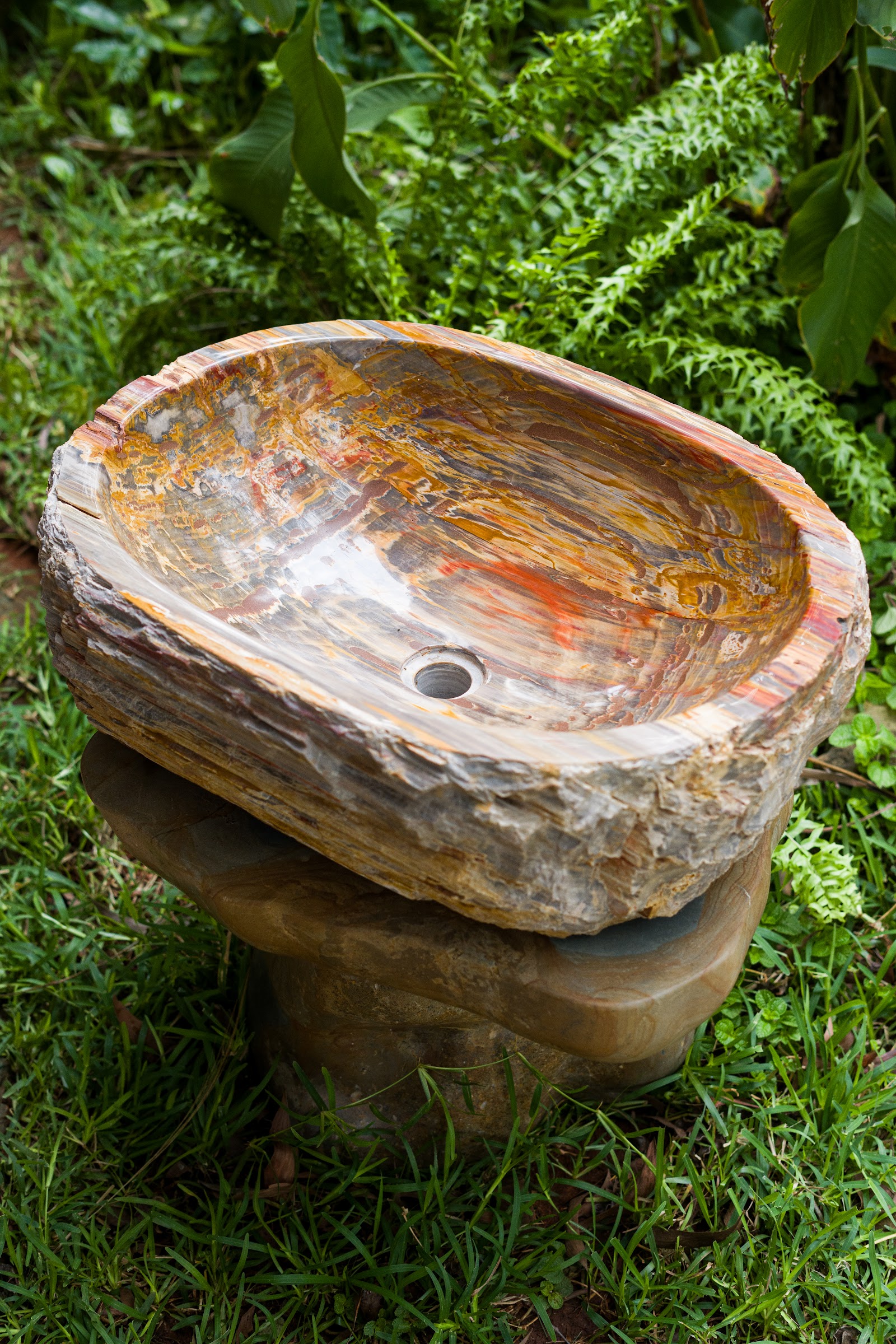 Stone Wash Basins, studio view 10