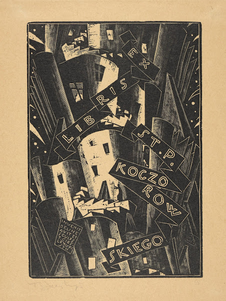 Ex libris St P Koczorowskiego 1934