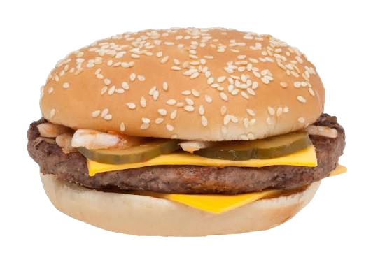 1/4 pounder burger
