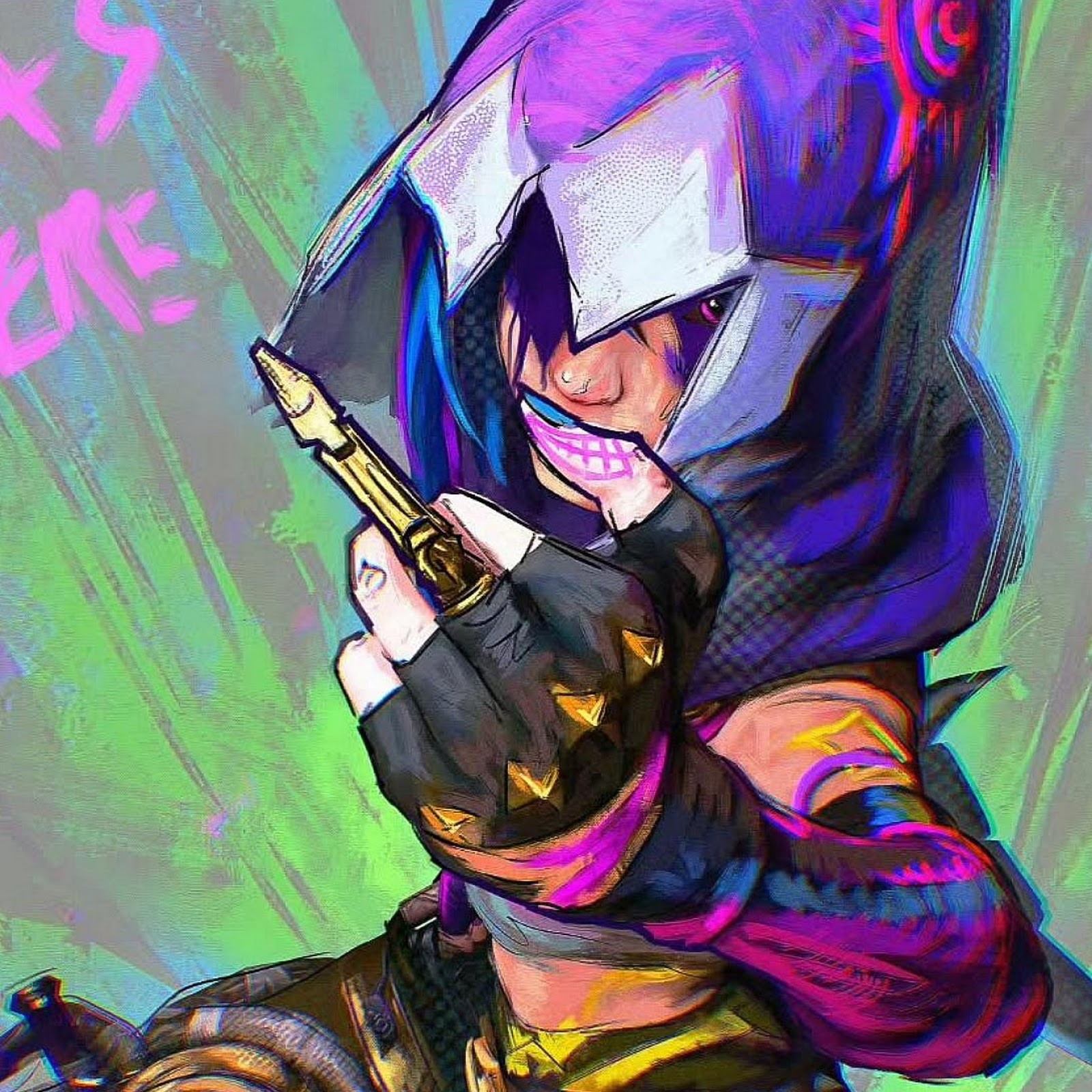 Download Jinx From League Of Legends Full HD iPhone