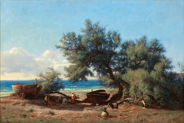On the Coast in Italy