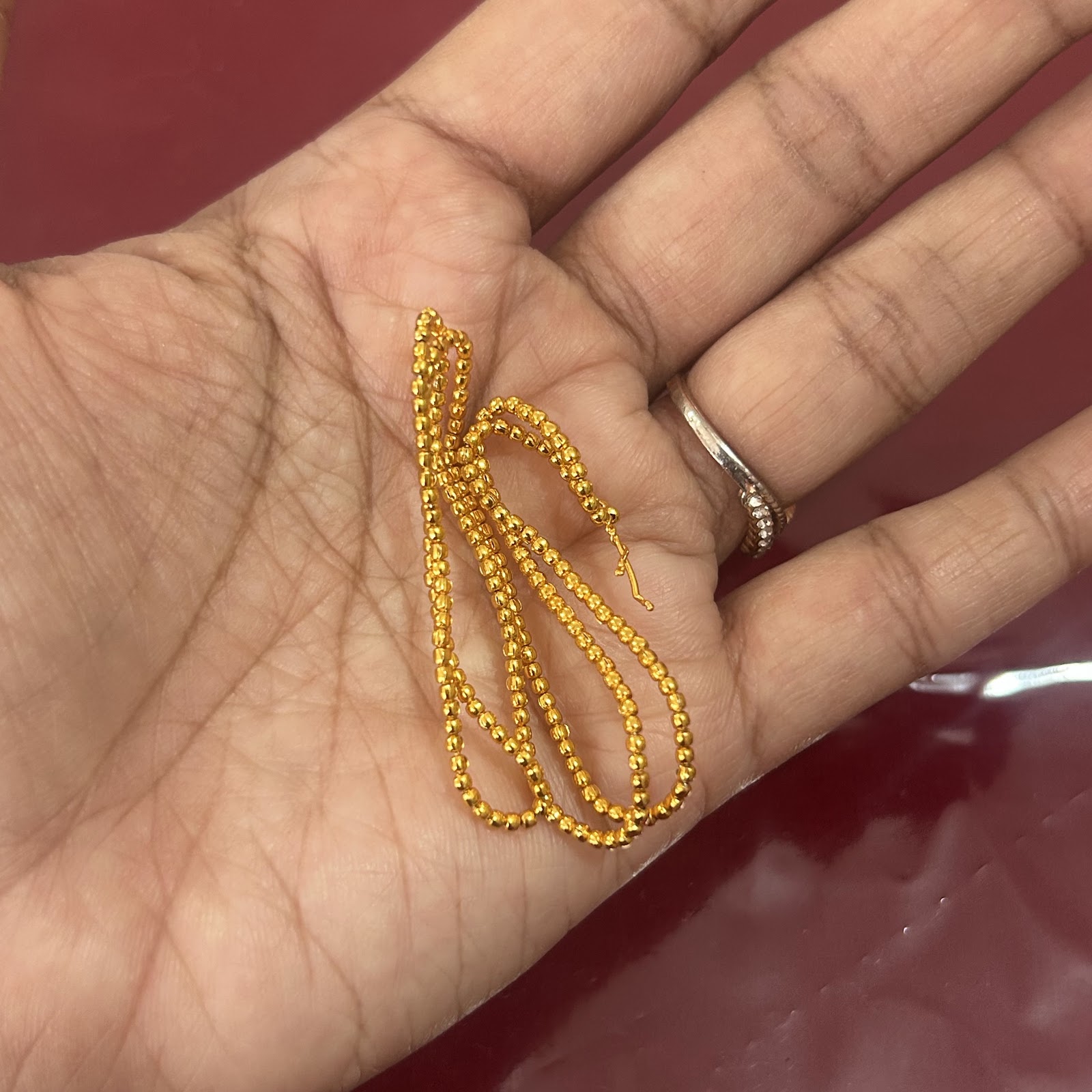 00mm plain gold plated-1 line