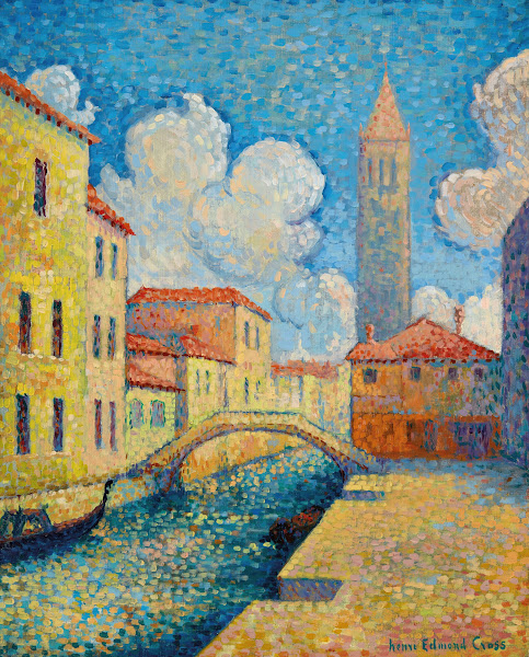Canal à Venise Campo San Barnaba 1903 05