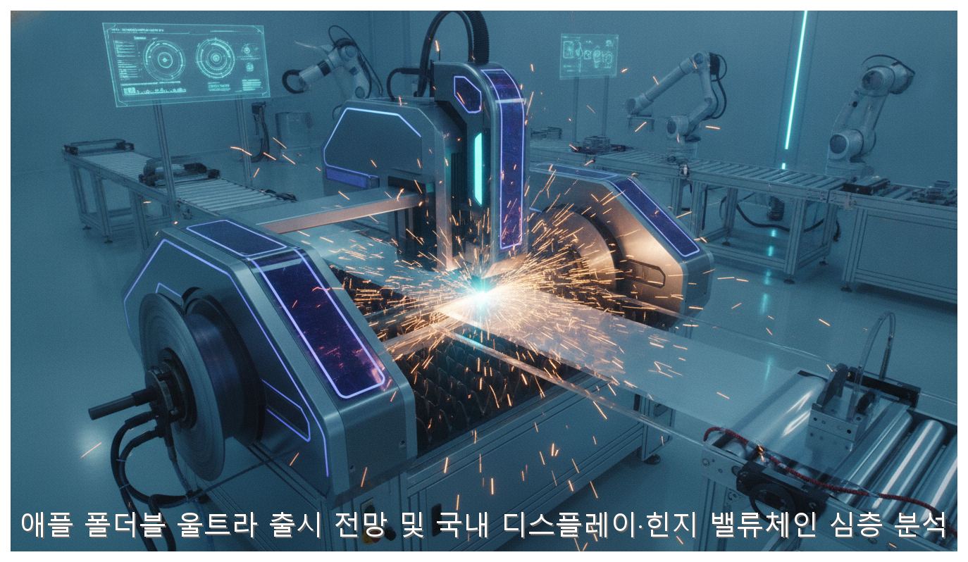 애플 폴더블 울트라 출시 전망 및 국내 디스플레이·힌지 밸류체인 심층 분석 핵심 안내 및 분석 인포그래픽 (7)