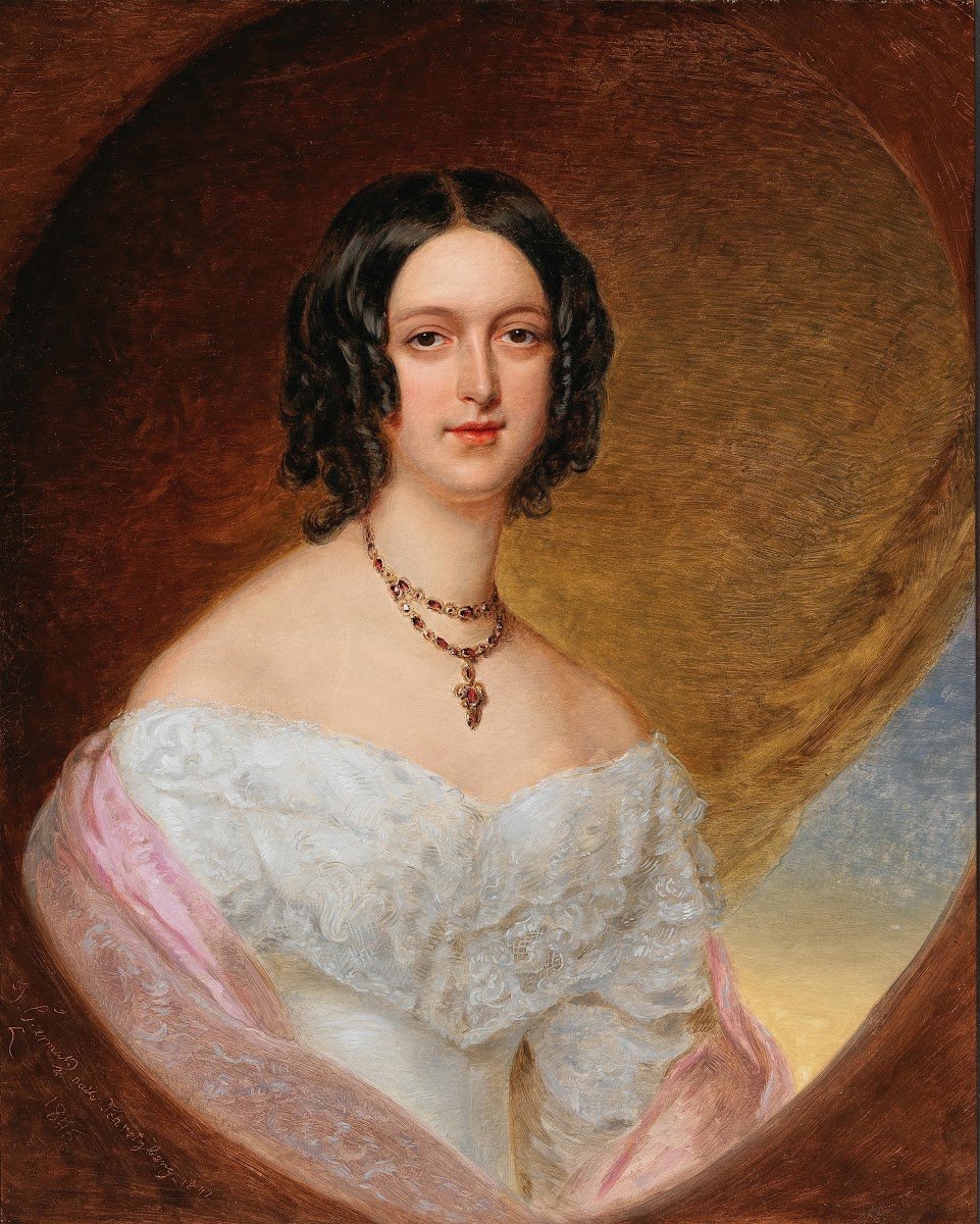 Portrait of Pauline Countess Nostitz 1801 1881 1842