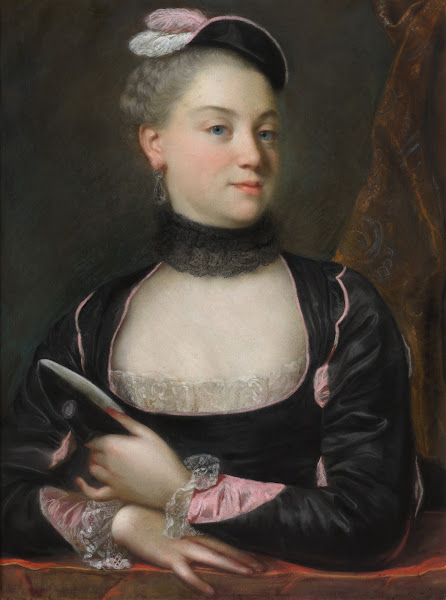 Portrait of a French Actress c 1746