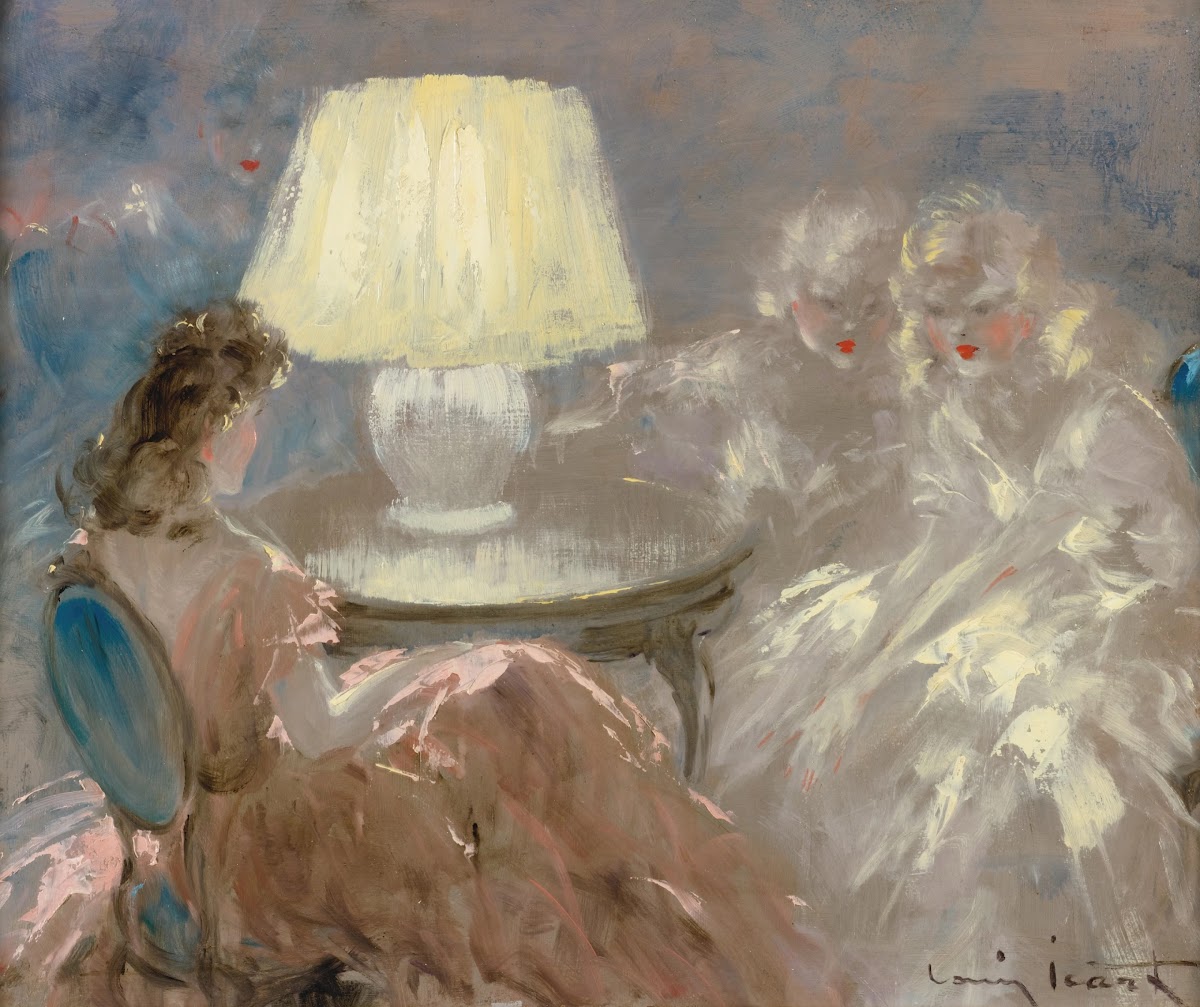 Sous la lampe