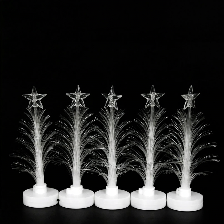 LED Fiber Optic Christmas Tree, glowing night light