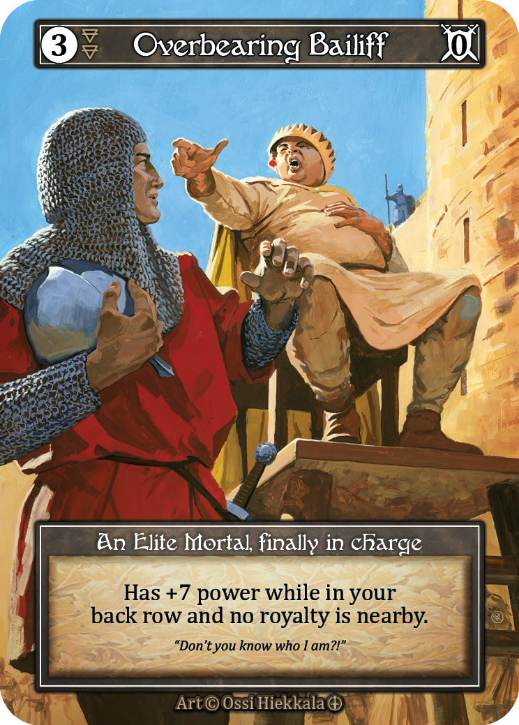 Overbearing Bailiff