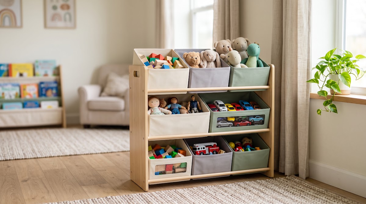 Best Toy Storage Bins for Kids' Rooms (2026) - BEST COMPACT — IN CONTEXT