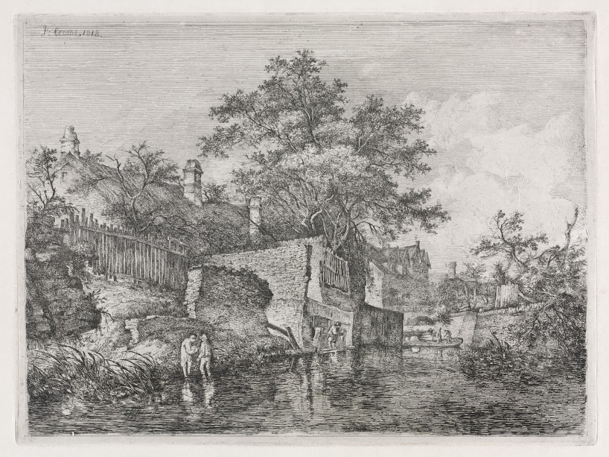 Front of the New Mills 1813