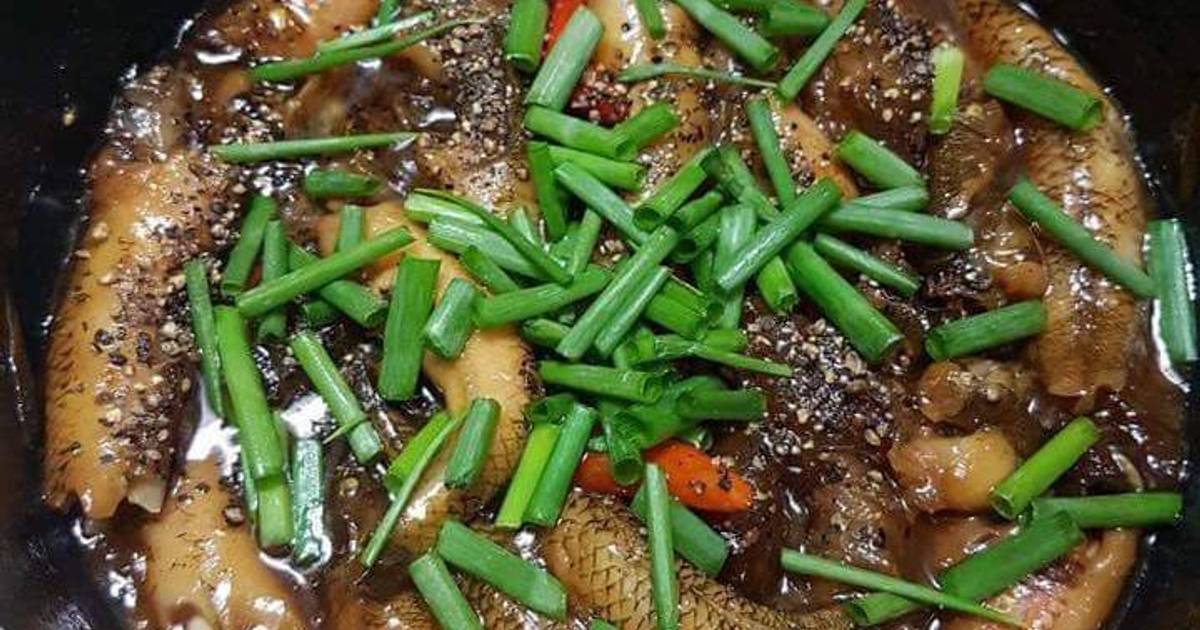 Cá bống kho tiêu