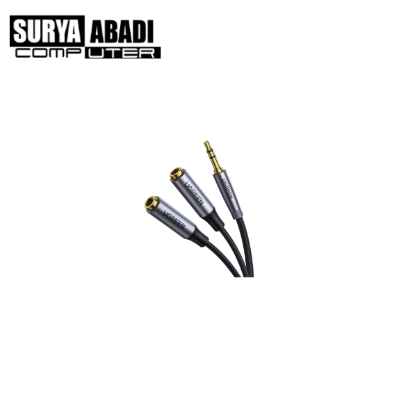 Kabel Ugreen Splitter 3,5mm Aux Stereo