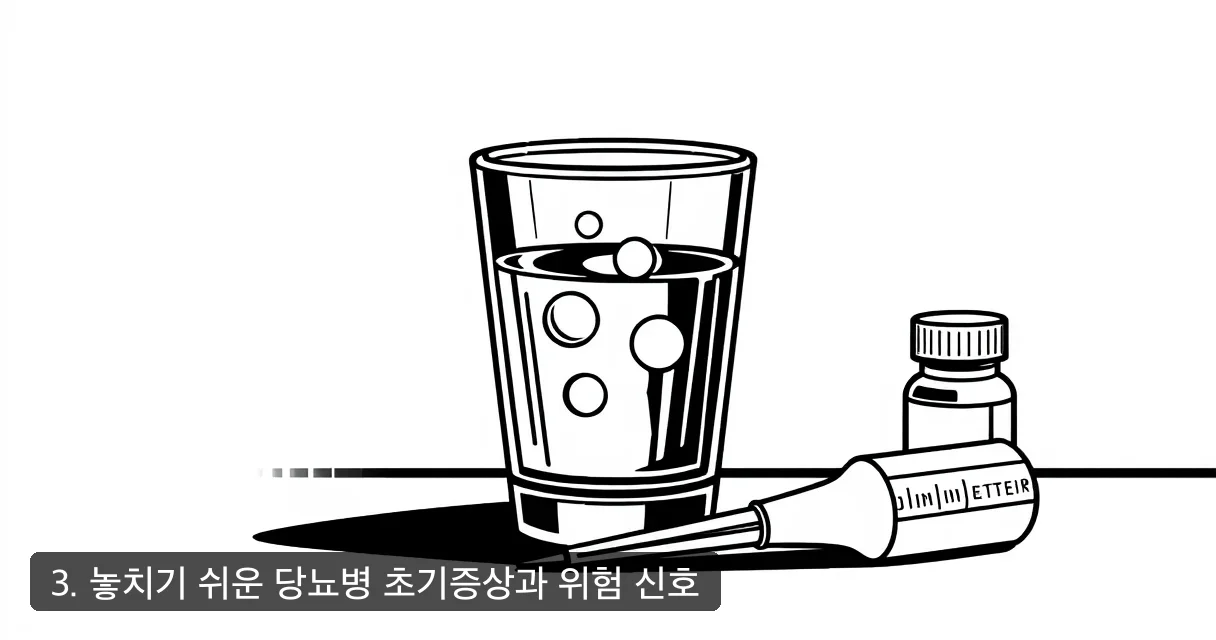 3. 놓치기 쉬운 당뇨병 초기증상과 위험 신호
