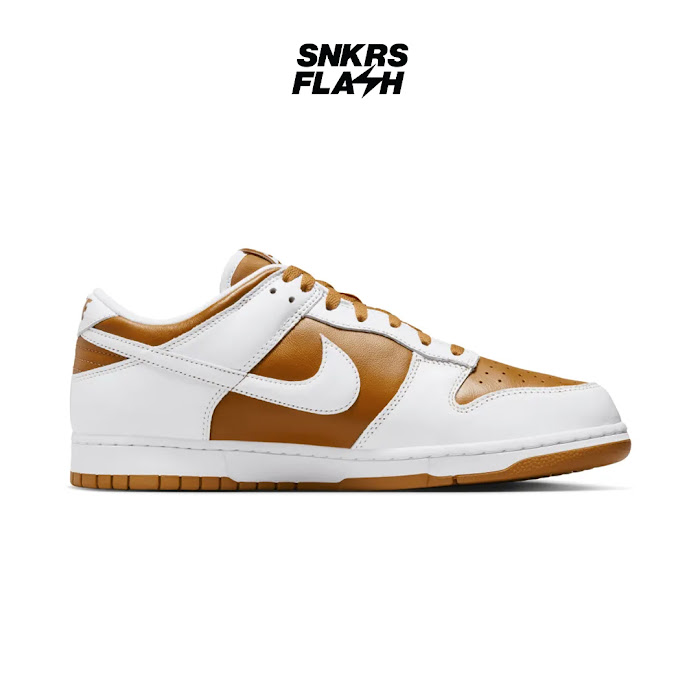 NIKE DUNK LOW QS DARK CURRY WHITE - Size 42.5