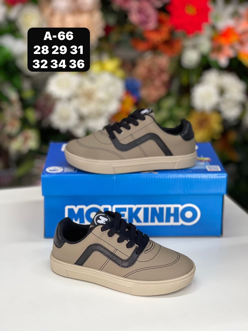 Zapatilla escolar con abrojo Molekinho · foto 2