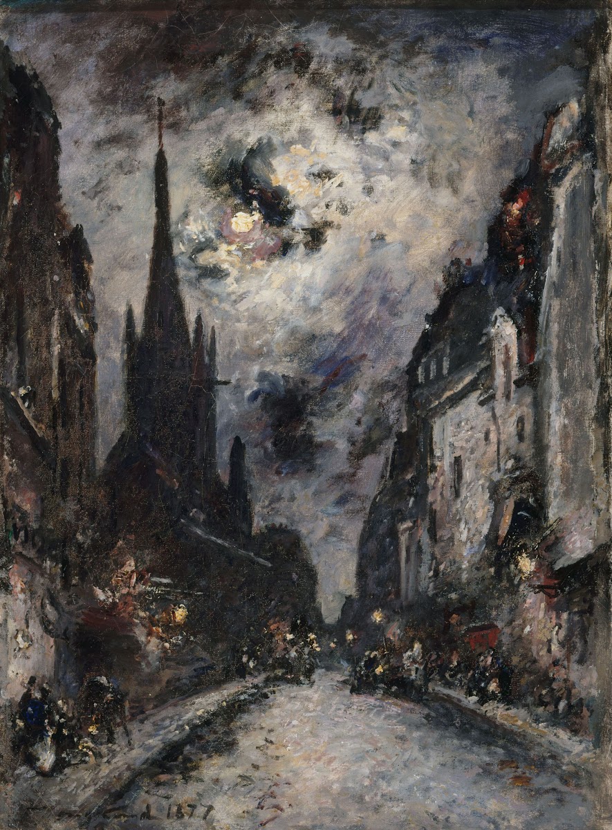 La Rue Saint Séverin actuel 5ème arrondissement 1877