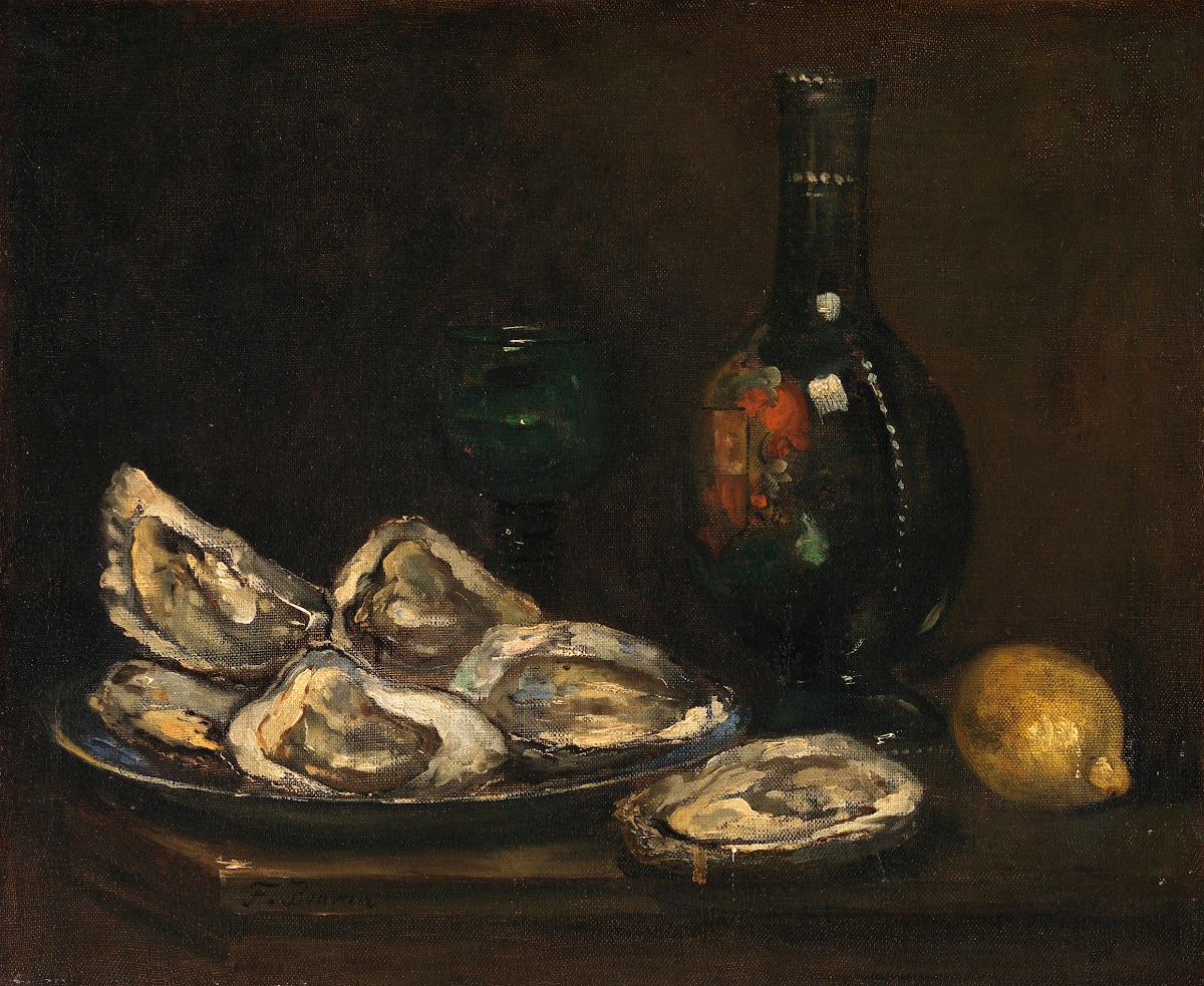 Still Life with Oysters c1860 1870