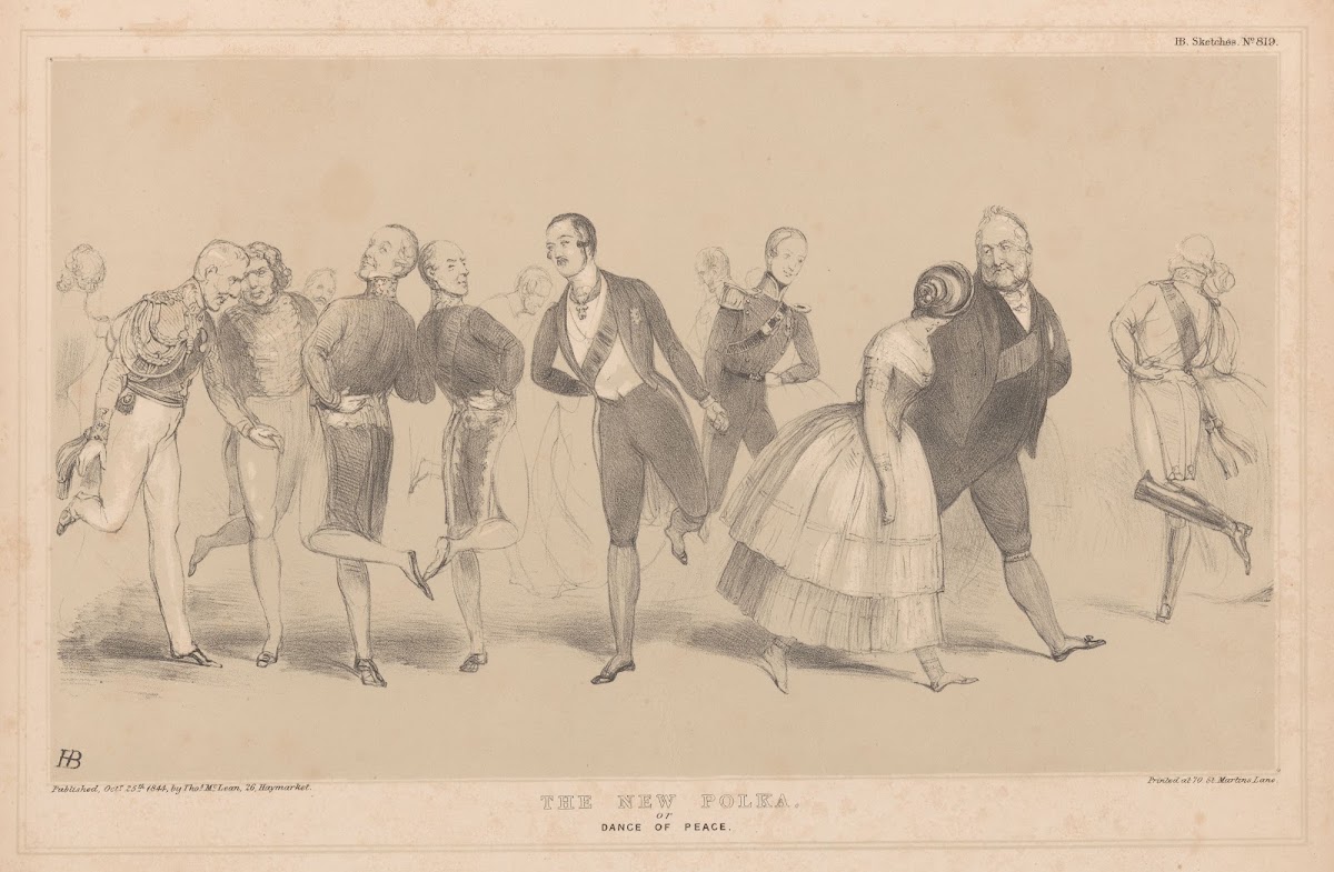 The new Polka or Dance of peace 1844 1847