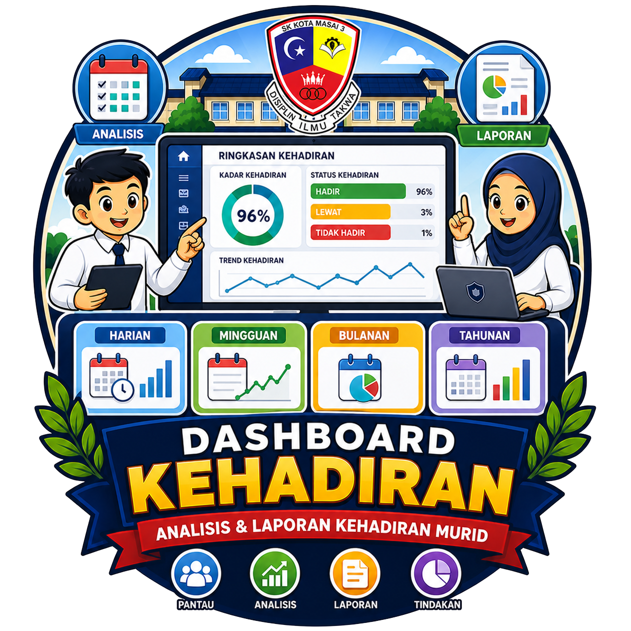 Dashboard Kehadiran
